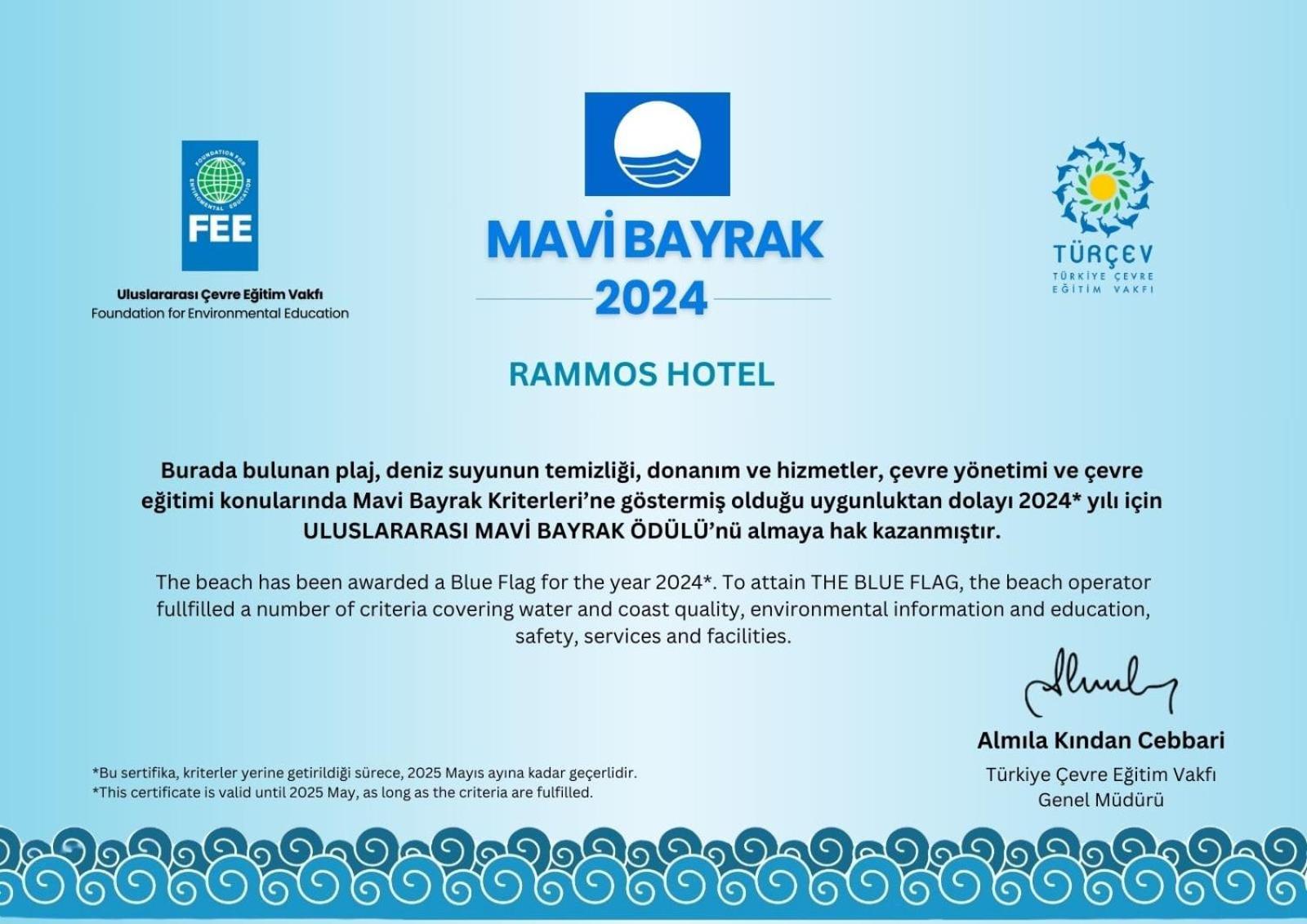 Hotel Rammos Managed By Dedeman Bodrum Esterno foto